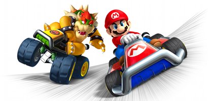 Mario Kart Verfolgung